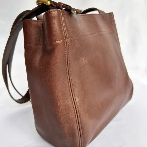 Vintage Coach 4157 
Leather Waverly SoHo Buckle
Shoulder Bag Brown 1996 - Picture 11 of 16